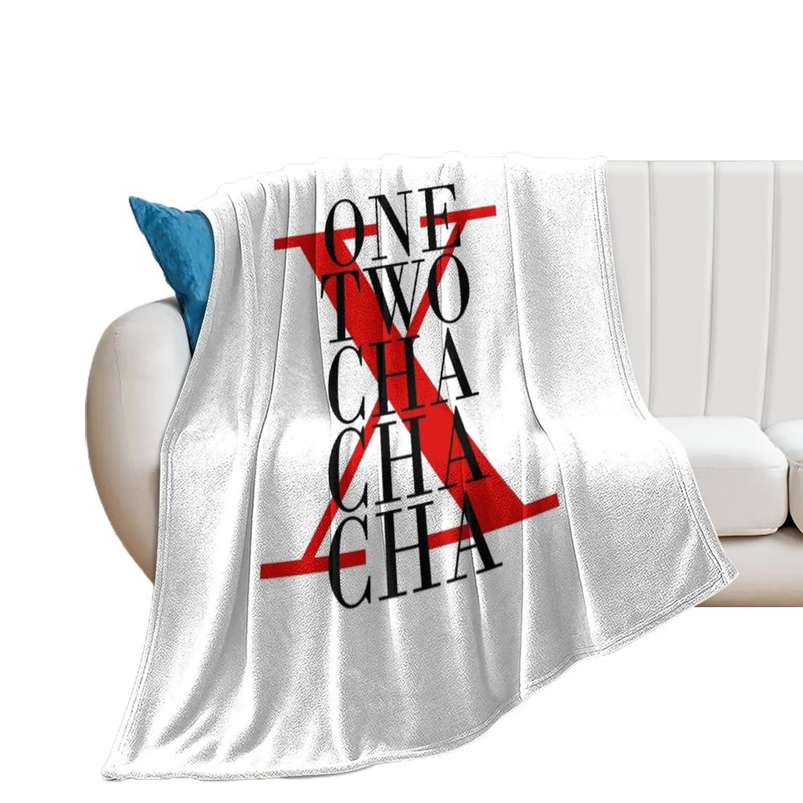 One Two Cha Cha Cha Madame X Madonna Throw Blanket Bed Fashionable funny gift Winter beds halloween Blankets