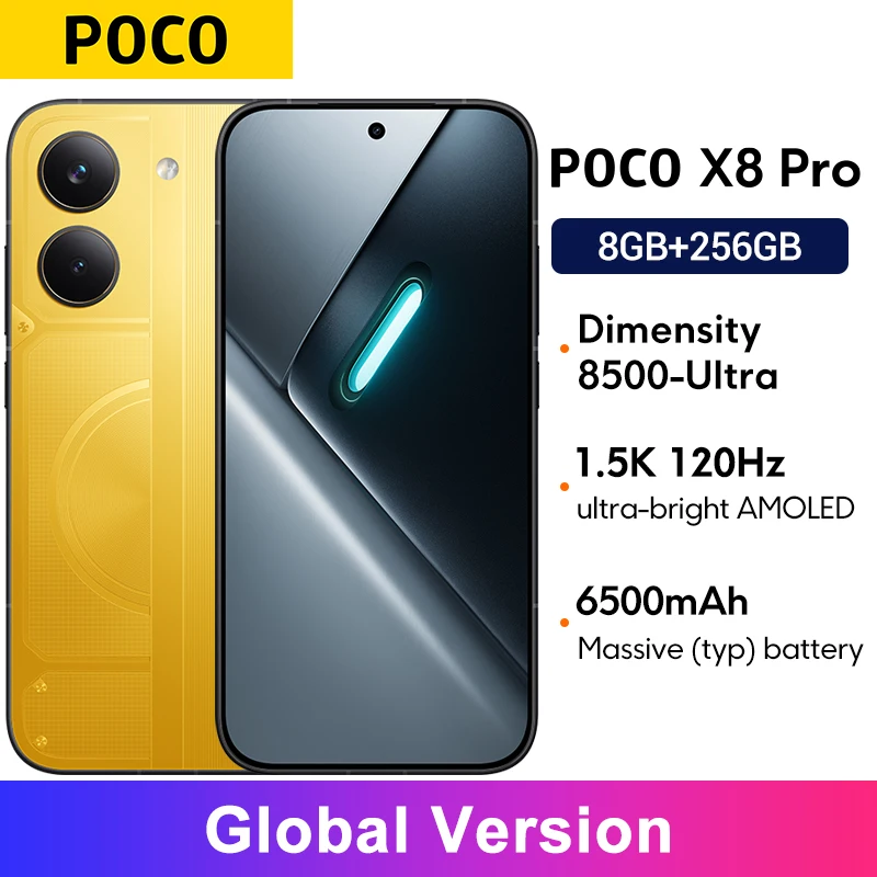 POCO X8 Pro Global Version Dimensity 8500-Ultra 6.59