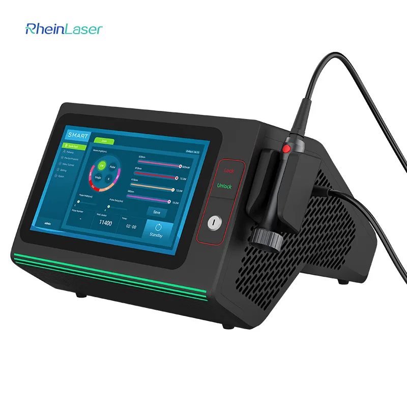 Smart ICE Professional 30w/45w/60w Class IV Veterinary Laser Therapy Machine With Quad Wavelengths For Pets