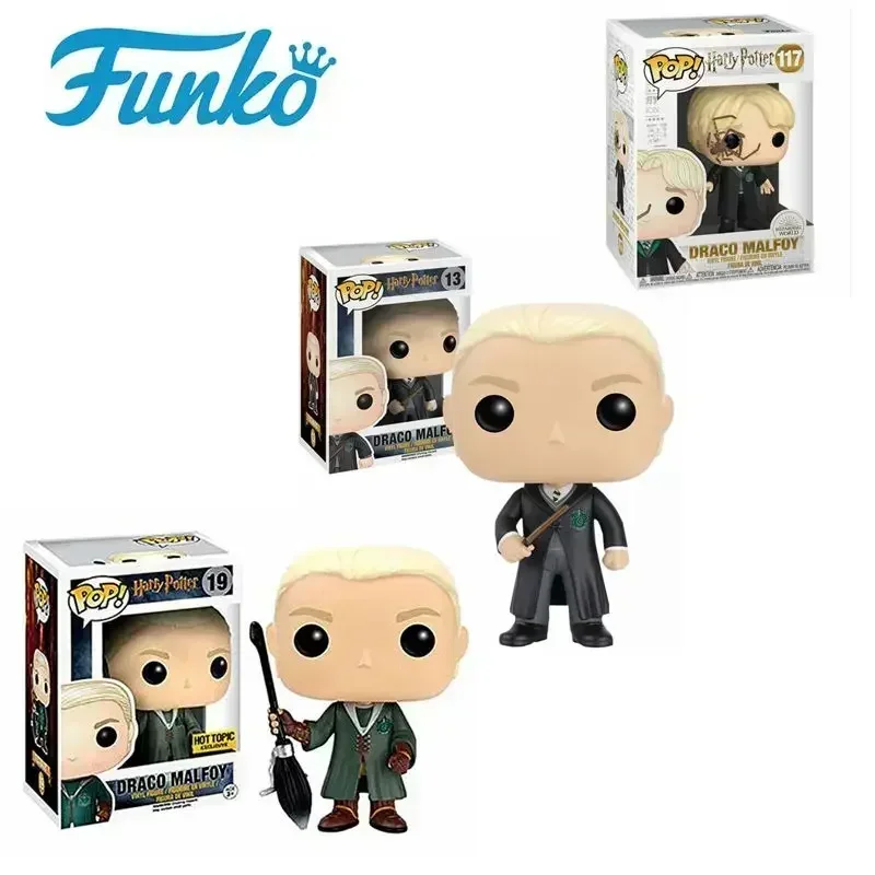 NEW FUNKO POP Wizarding World DRACO MALFOY 13# 19# 117# Vinyl Figure Collection Model Exclusive Toys for Children Christmas Gift