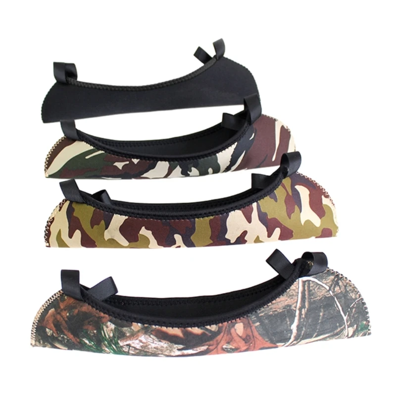 Camouflage Neoprene Sight Protections Case Outdoor Hunting Accessories Profession Riflescope Dustproof Scope Wrap Cover