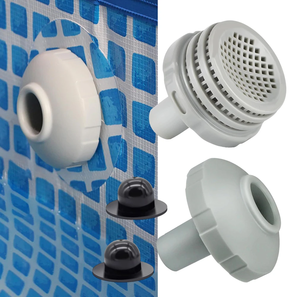 25022E Replacement Jet Fitting Kit for Intex Above Ground Pools Fits Series With 1.25 Inch Pump Hose Connection