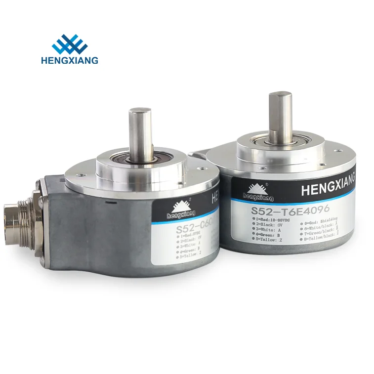 SJ50 absolute rotary encoder single-turn absolute rotary encoder parallel output PNP NPN CW CCW