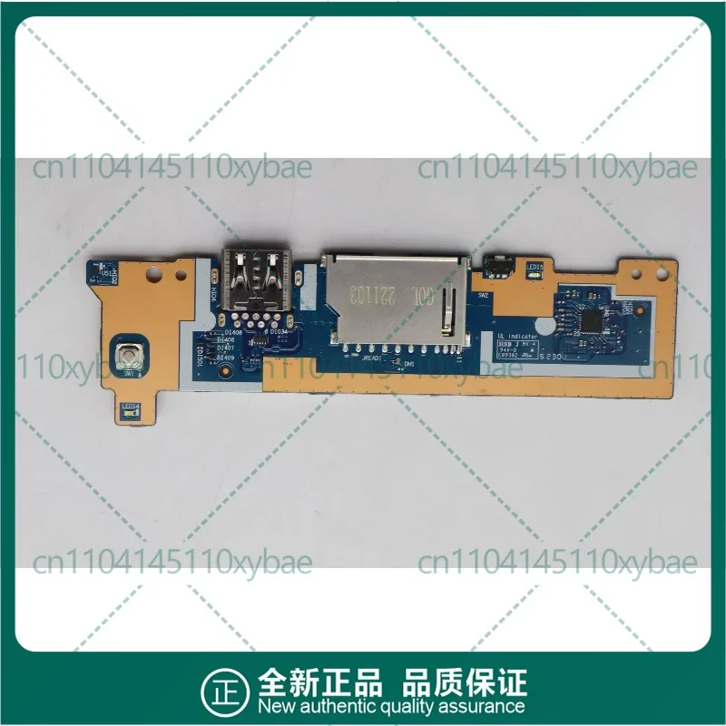 Laptop IO Power Button Board with USB & SD Reader for IdeaPad 14s IAH8 23/24 Model 5C50S25477