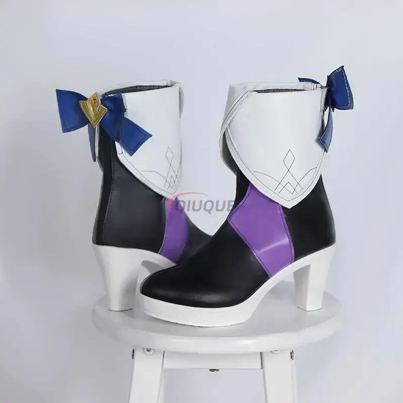 

Herta Cosplay Shoes Game Honkai Star Rail Cosplay Boots Women Halloween Carnival Party Role Play Props Accessories