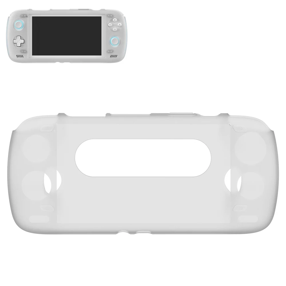 

New for AYN Odin 2 Silicone Protective Shell Case for Odin 2 Game Console White Cover Accessories
