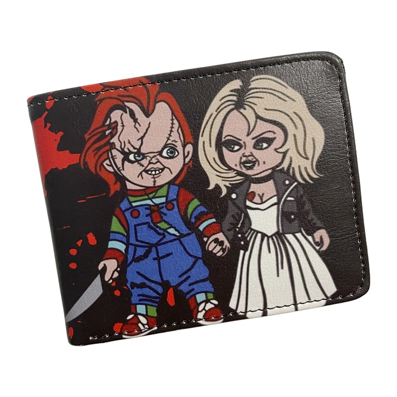 Anime Cartoon Printing Horrible Wallet Coin Purse Gift Halloween