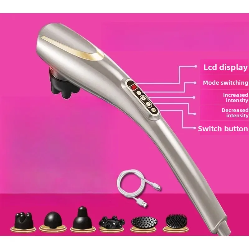 Automatic massage stick, full body multi-functional animal electric vibration massager