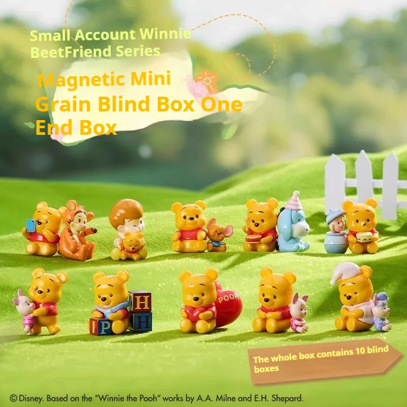 

Disney Cartoon Anime Winnie The Pooh Best Friend Series Blind Box Tigger Eeyore Piglet Model Collection Ornament Gifts For Kids