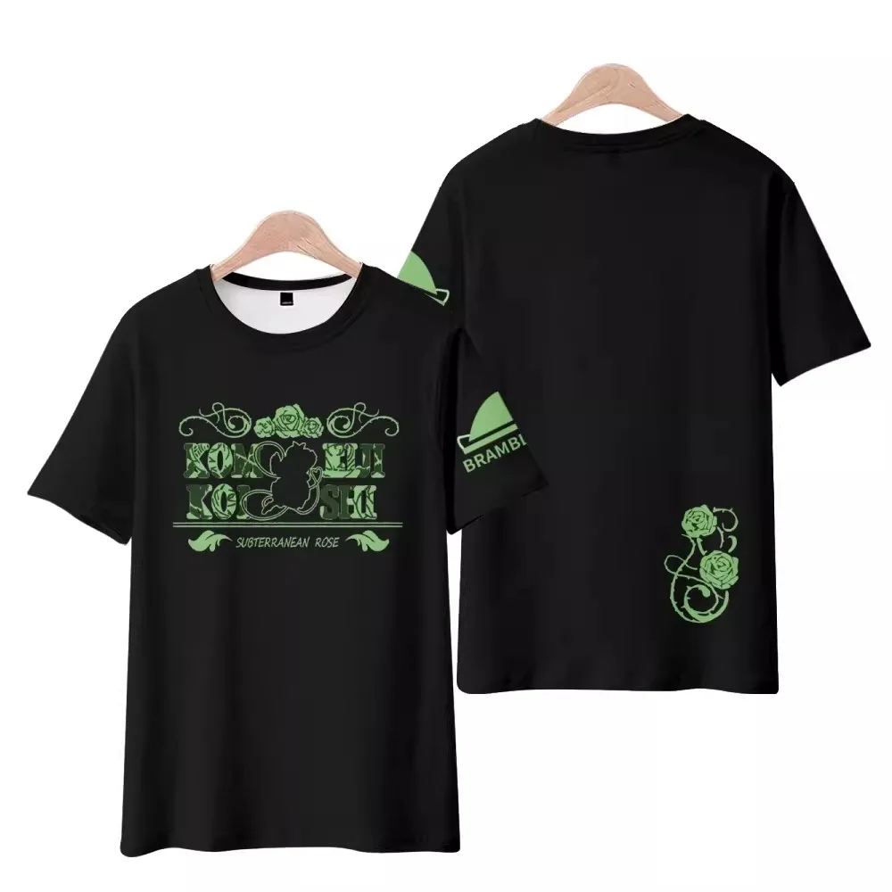 Touhou Game Koishi Komeiji Character Anime T-Shirt Unisex Men Women Tee Shirt Short Sleeve Tops
