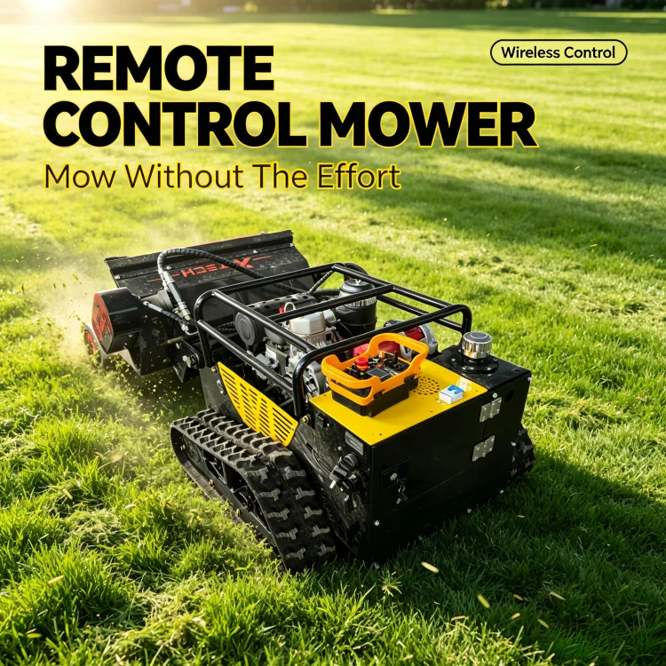 Wholesale SDLOT Remote Control Grass Cutter CE EPA EURO5 Crawler Lawn Mower Garden