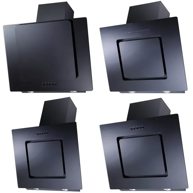 for Modern Novel Design Stainless Steel Kitchen Range Hood Wall Mounted Intelligent Extractor Fan