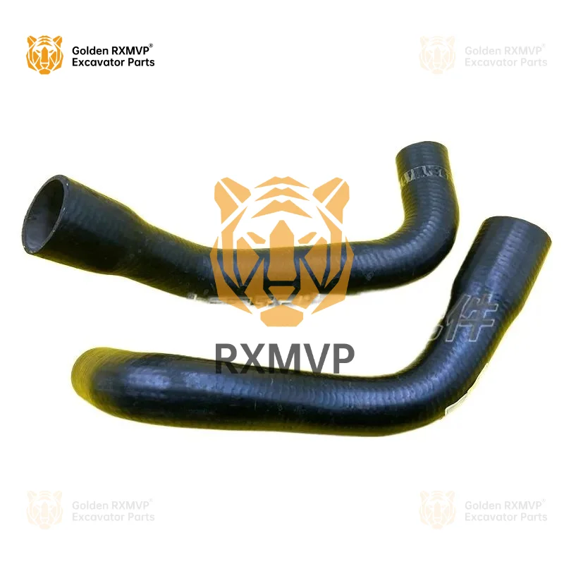 For Komatsu PC56-7Upper and lower water pipe engine water tank water pipe rubber water pipe hose Excavator Parts