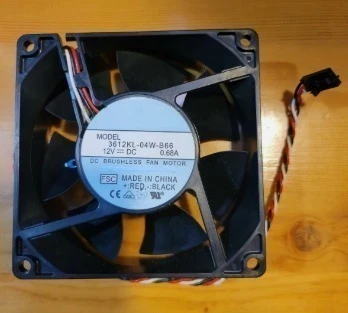 

Brand New 3612KL-04W-B66 DC12V 0.68A 3Pin Cooling Fan Expedited shipping
