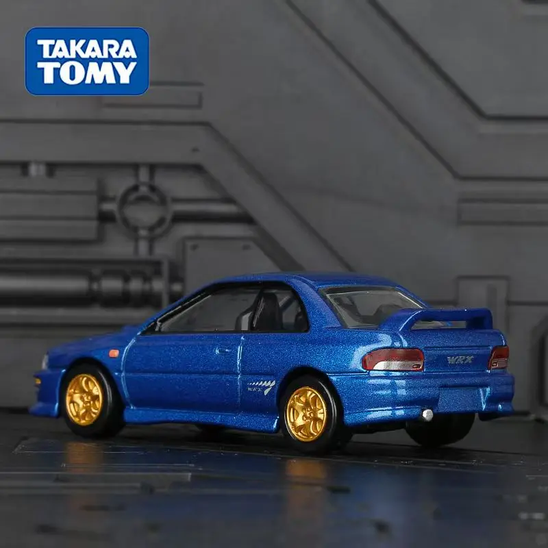 تاكارا تومي توميكا نموذج مميز صغير سوبارو امبريزا WRX نوع R STi نسخة TP30 دييكاست ألعاب مصنوعة من خليط معدني تماثيل خيالية هدية
