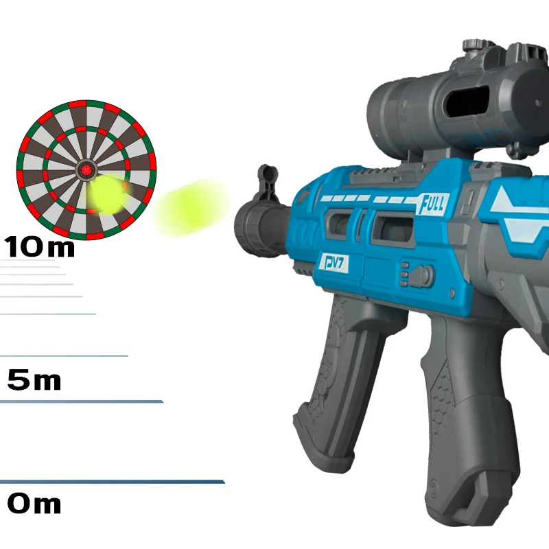 DIZ TOYS 45 سنتيمتر رصاصة طرية بندقية اللعب لون عشوائي M416 ندبة نموذج طفل لعبة اطلاق النار سلاح دليل رغوة الكرة قاذفة الأطفال هدية