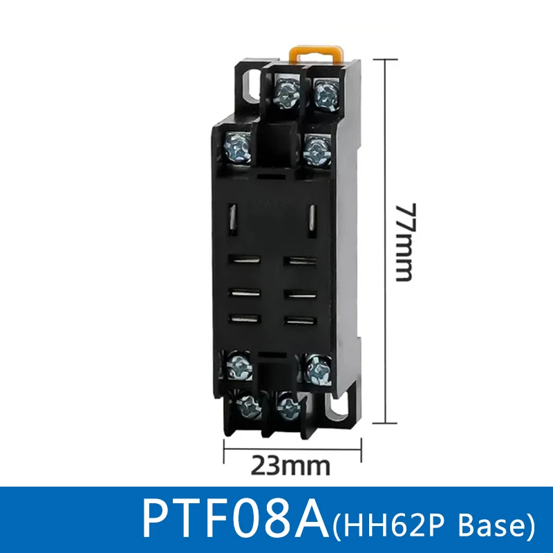 10PCS Relay Socket Base PYF08A PYF11A PYF14A PTF08A PTF11A PTF14A 8 11 14 Pin Screw Terminal for HH Series Relay Control Panel