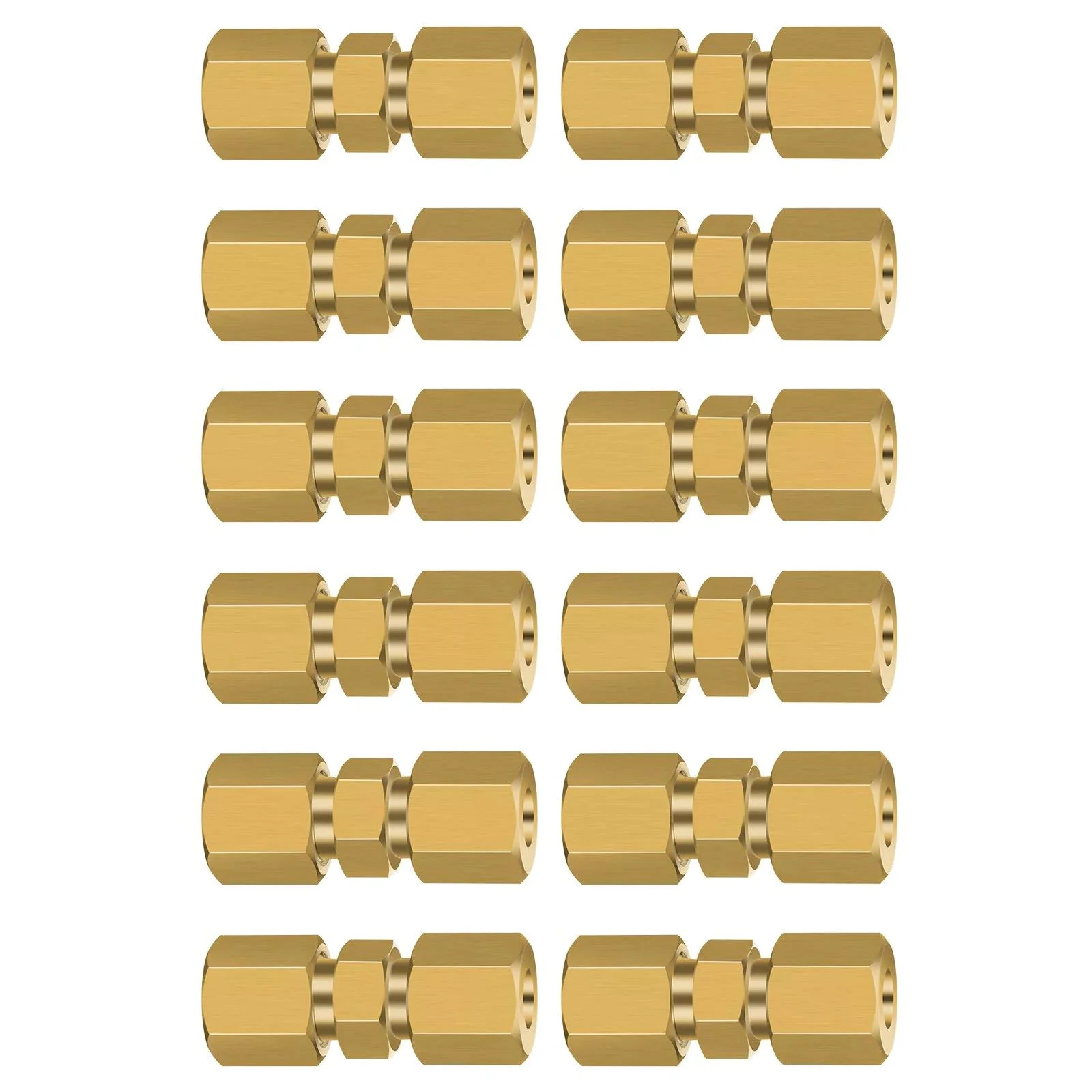 12 قطعة/الوحدة مستقيم النحاس الفرامل خط الاتحاد موصل 3/16 بوصة OD أنبوب مفيدة الفرامل خط موصل لخط الفرامل اكسسوارات السيارات #3
