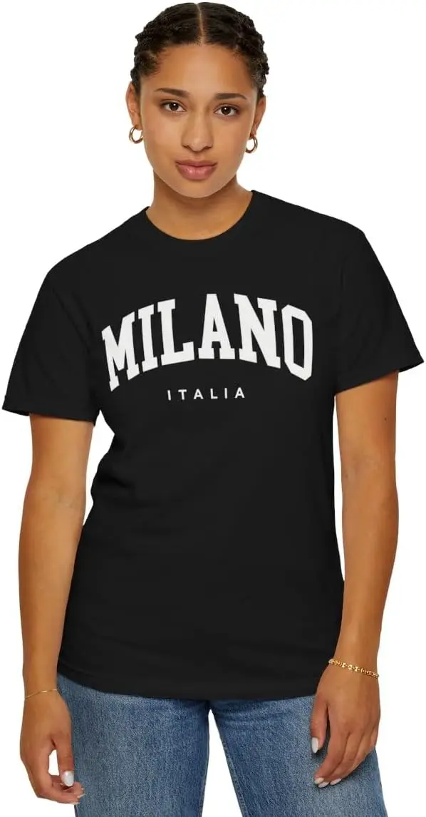 Milan Italy Adult Unisex Comfort Colors Short Sleeve T-Shirt