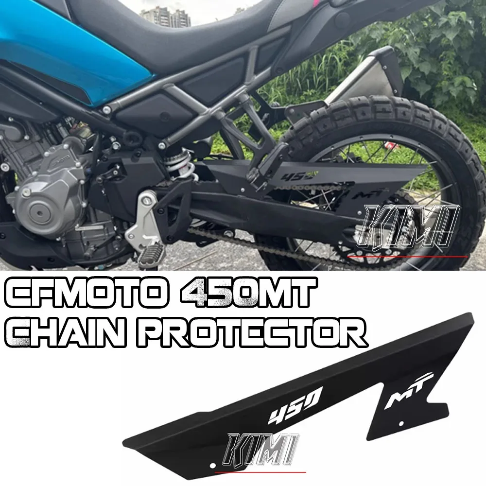 

For CFMOTO 450MT MT450 2024 Motorcycle Accessories Chain Wheel Protection Cover Chain Cover Gear Cover Protection Metal