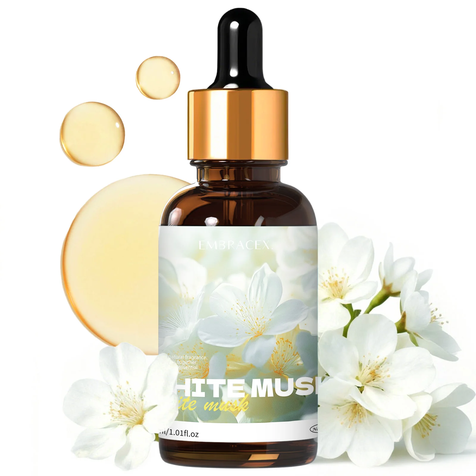 

30 мл эфирных масел белого мускуса, чистое натуральное растительное масло премиум-класса, эфирные масла для ухода за волосами и кожей, ароматерапия, подарок