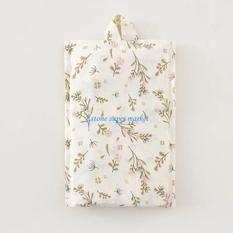 090B Oddychająca nakładka do karmienia piersią Ręcznik do karmienia dziecka z gumką do włosów