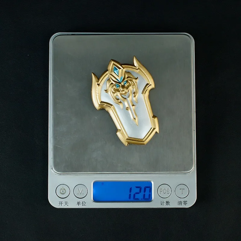 Arthur Shield – modèle de dessin animé en alliage, 6cm, artisanat, décoration de bureau, Collection de périphériques de jeu, cadeaux de Festival exquis, jouets pour enfants, nouvelle collection