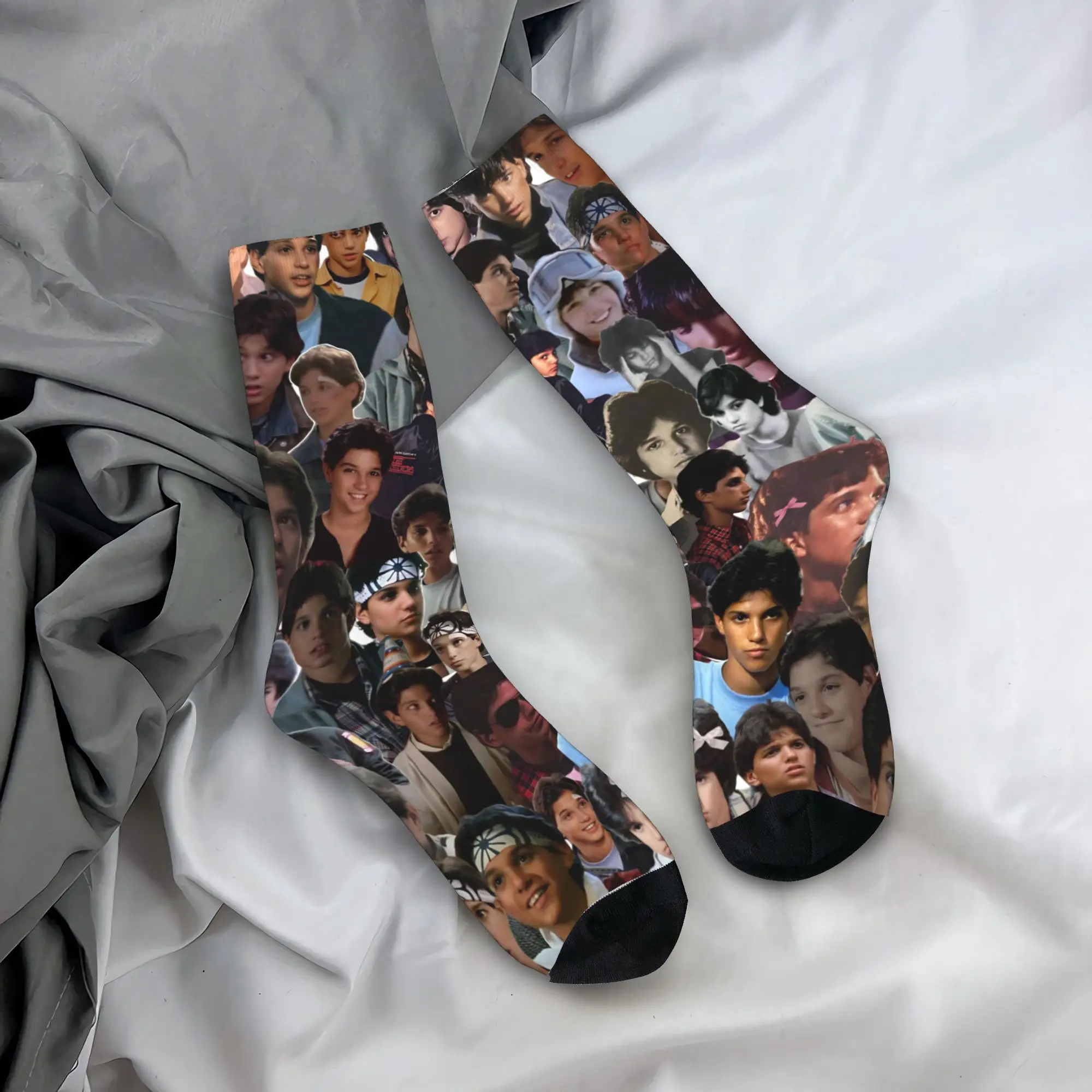 

Носки Ralph Macchio, нескользящие чулки, теплые мягкие носки для скейтборда, осенние носки для отдыха с принтом