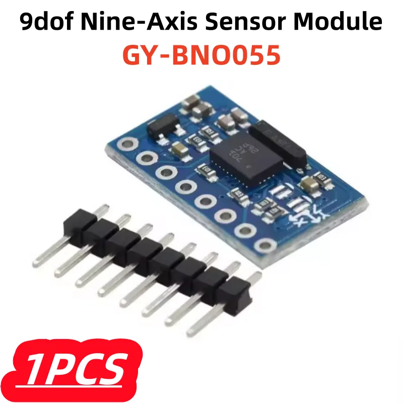 1Pcs/lot New GY-BNO055 9dof Nine-Axis Sensor Module attitude AHRS Acceleration Gyroscope Magnetic field Module DC3-5V Small Size