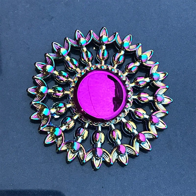 Spinner de mano EDC para adultos y niños, juguetes antiansiedad, giradores, Enfoque, alivia el estrés, TDAH