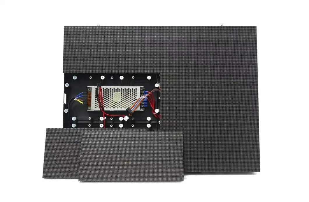 جدار فيديو داخلي عالي التحديث 640*480 مم قابل للتخصيص P1.86 شاشة LED داخلية