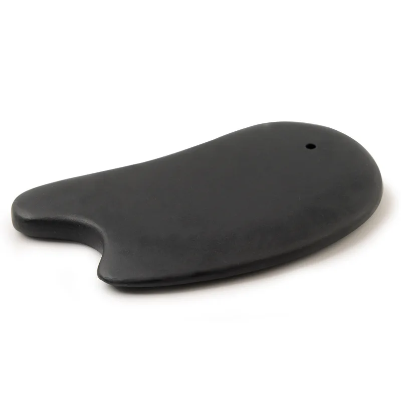 Bianstone Gua Sha Board Scraping Massage Tool Knife Shape Natural Stone For Body Wellness