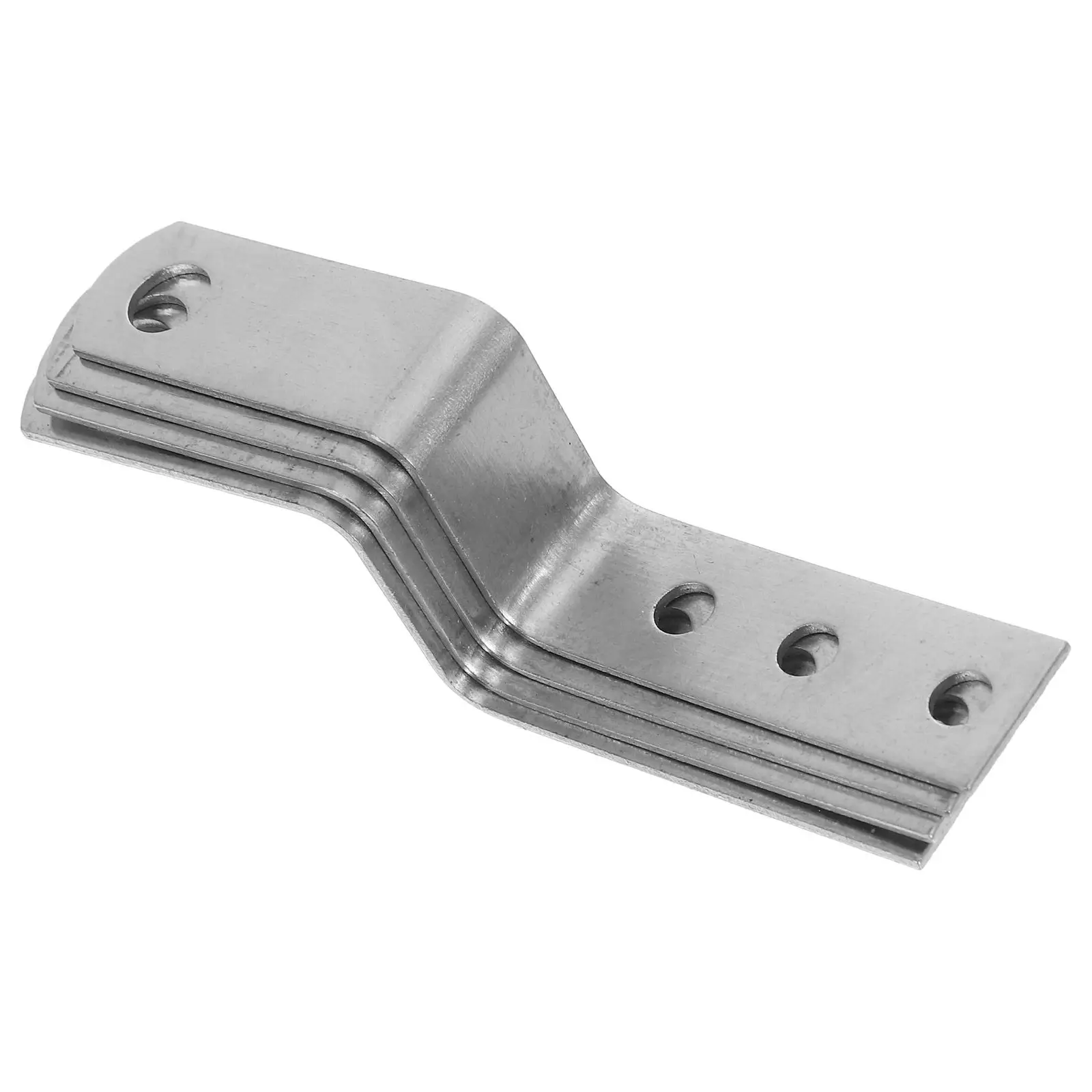 4Pcs Drawer Lock Head Pieces Sturdy Z Shaped Corner Brackets Furniture Shelf Support Cabinet Hardware Accessories