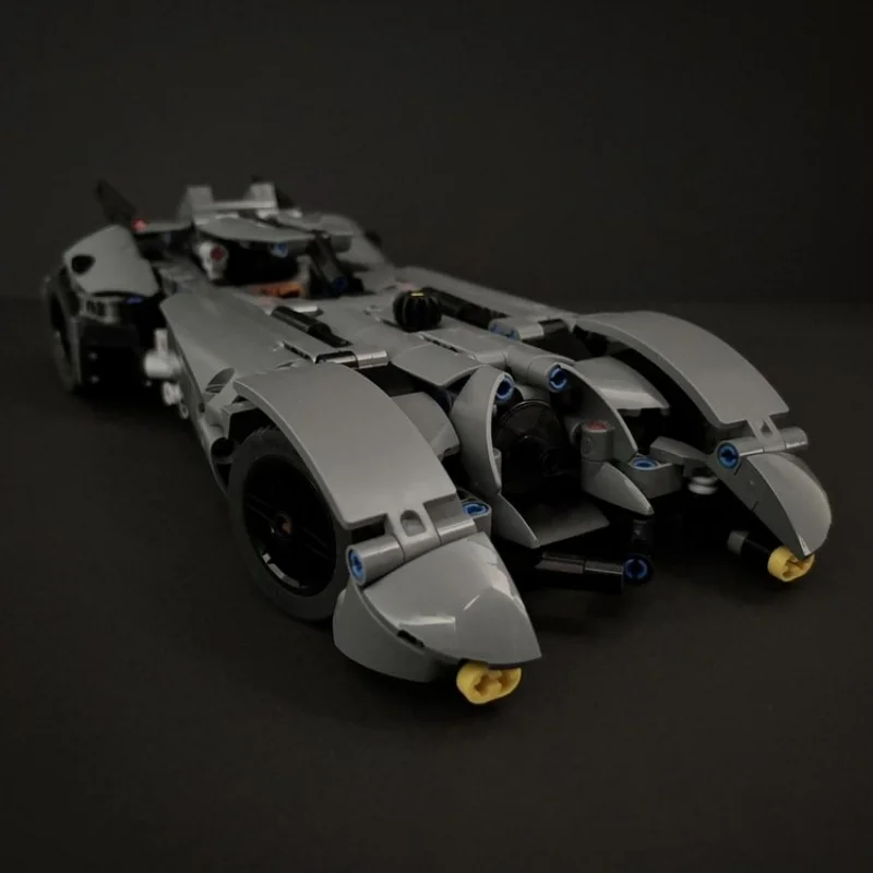 

MOC-239607 Летучая мышь, гоночный автомобиль, строительный блок, модель MOC, скорость автомобиля, чемпионы, кирпич, Рождественский набор, креативные игрушки, подарки, 690 шт.