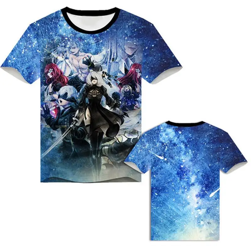 جديد وصول الرجال ort Sve تي شيرت نيل: عصر ميكانيكي طباعة الحرارة التسامي فضفاضة تناسب ربيع 2024 الكرتون أنيمي موضوع #3