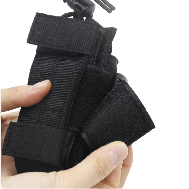 Bolsa Molle para Walkie Talkie, Coldre Flexível Universal para Rádio Sem Fio, Suporte de Porta para Estação Motorola, Capa para Dispositivo de Comunicação