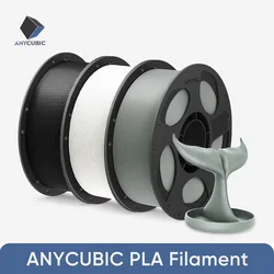 ANYCUBIC Stampante 3D Filamento multicolore PLA 1.75mm 1 kg/rotolo Materiali di consumo in gomma plastica per stampante 3D FDM Kobra 2 Pro
