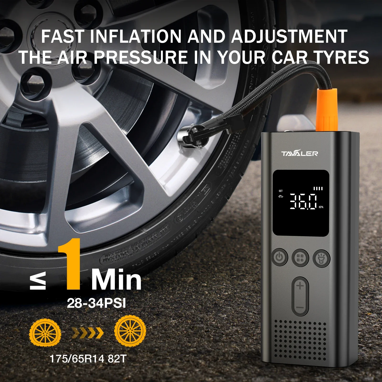 Fast Inflatable Wireless Air Pump 150psi Portable Electric Tire Inflator for Car Bicycle Motorcycle Air Compressor Injector