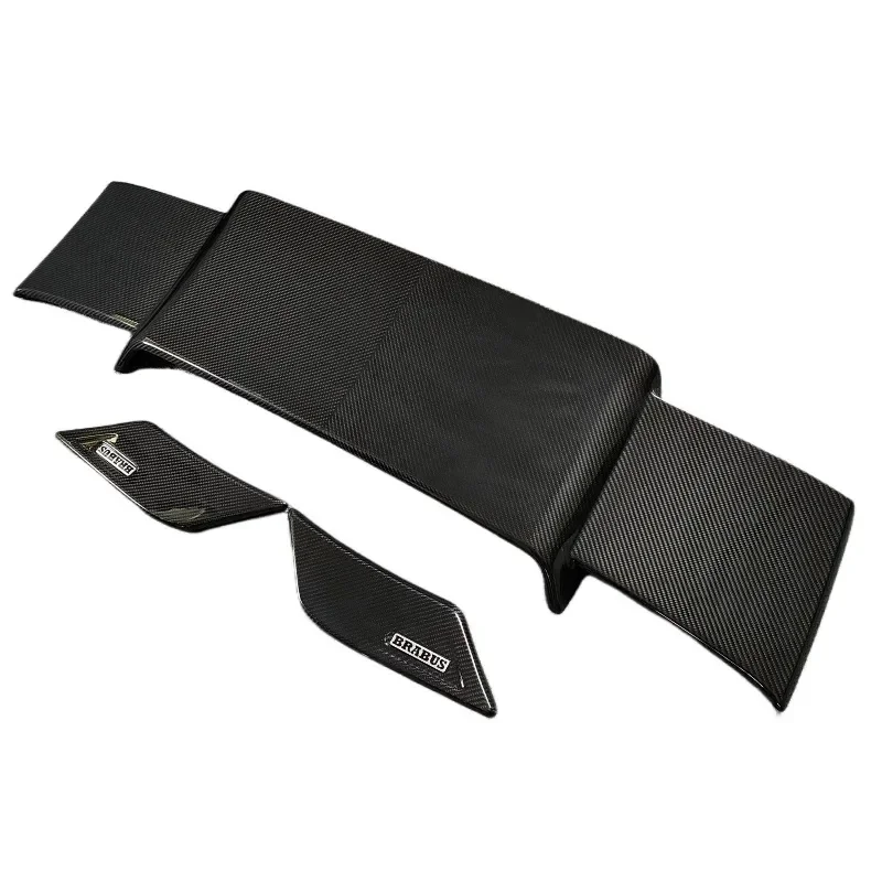 

Used for Mercedes Benz G-Class W464 G900 W463 dry carbon fiber B-style roof spoiler rear fender car trunk lip body kit