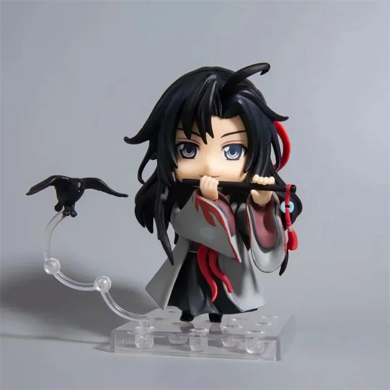 Grandmaster Of Demonic Cultivation Anime Figtures Wei Wuxian Lan Wangji Lovely Mini Sculpture Model Peripheral Decoration Gift