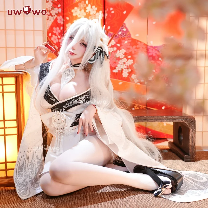 

PRE SALE UWOWO Game Azurr Lanee Hakuho Kimono Style Cosplay Costume Halloween Costume