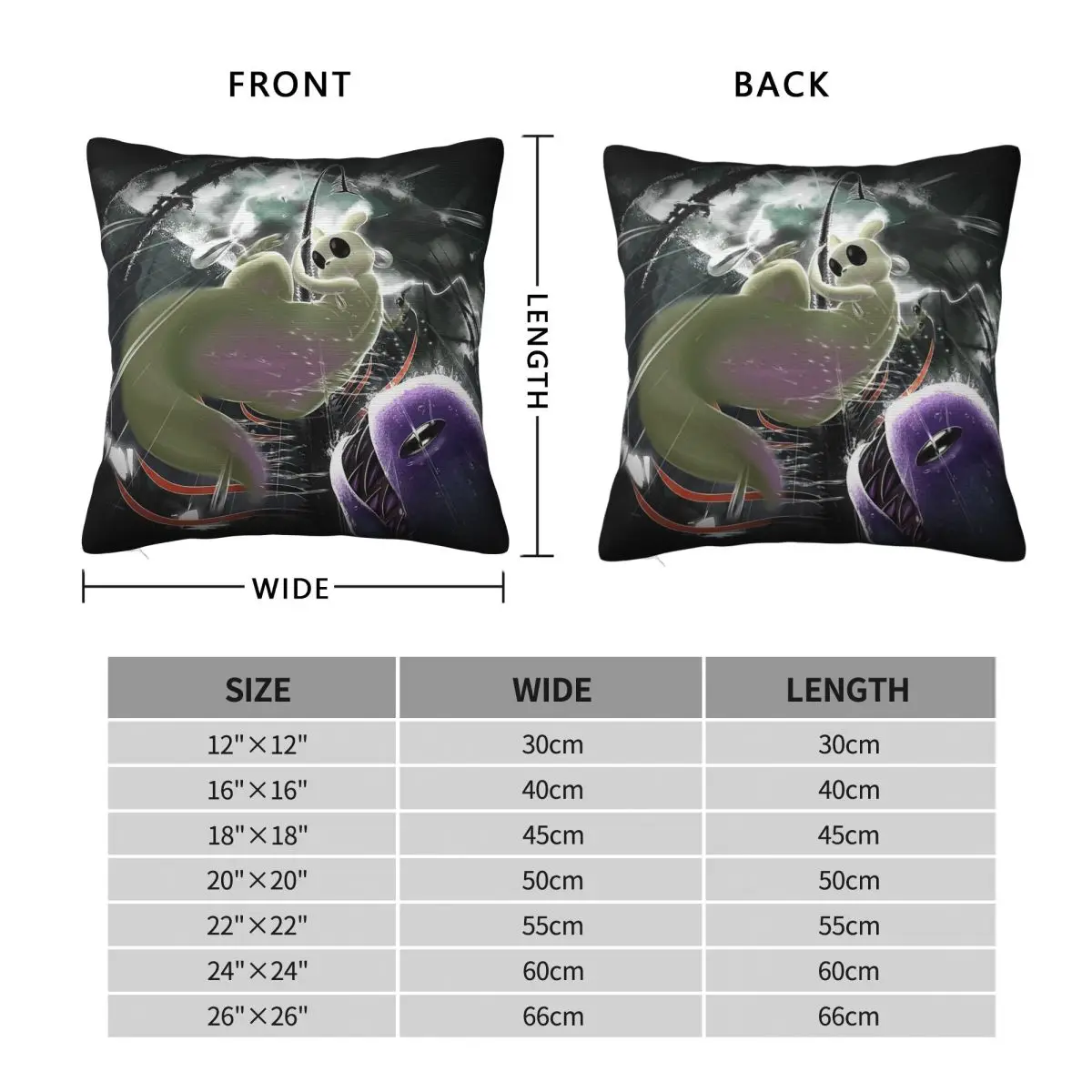 Rain World Slugcat Struggle Square Pillowcase Polyester Linen Velvet Creative Decorative Throw Pillow Case Home Cushion Cover