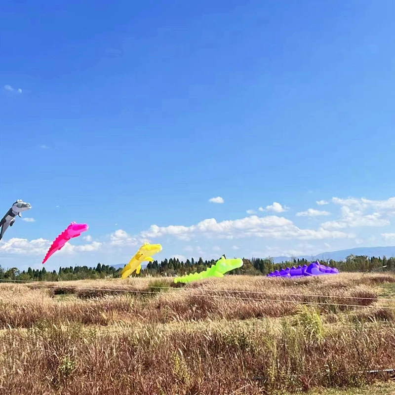 Crocodile kite pendant soft kites flying for adults kites nylon inflatable kites ultra large kite Outdoor toy sport Air tent fun