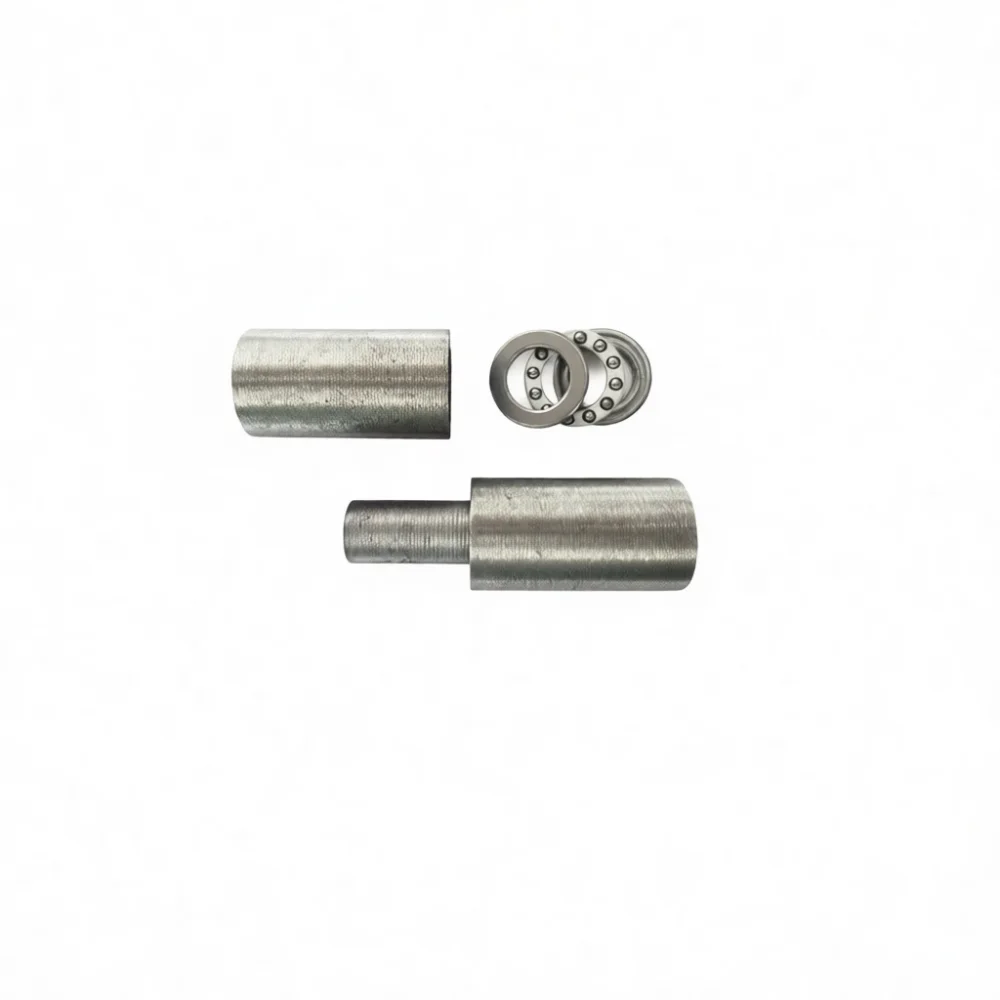 Industrial Welding Iron Hinge Rotating Bearing Gate Pivot Hardware Detachable Cylindrical Butt Hinges For Heavy Metal Door Acces