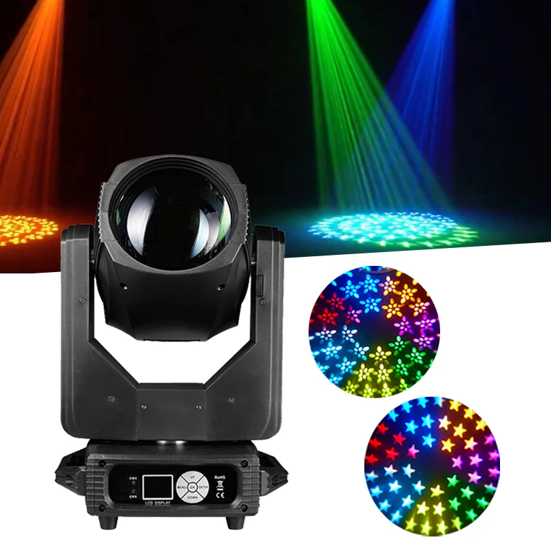 【Factory Price】Mass Production Beam Stage Lighting 295W Beam Moving Head Light Double Prism Good Effect For DJ Party Wedding