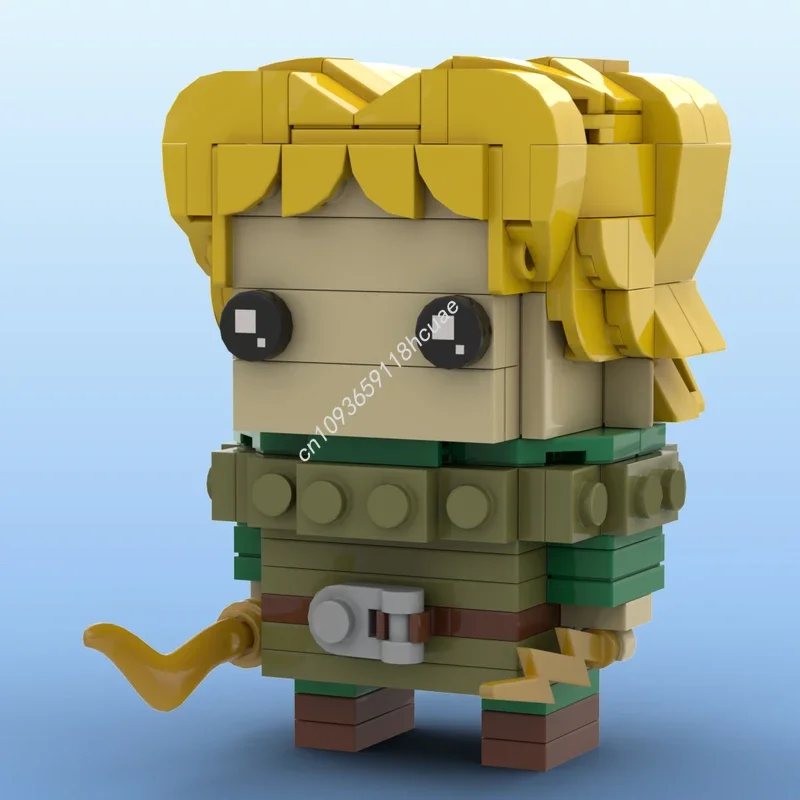 

206pcs MOC Hank the Ranger Brickheadz Building Blocks collector Christmas toy Gift Children's Model Construction DIY Assemble