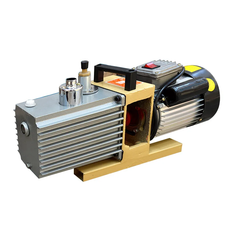 Direct Drive Dual Stage Rotary Vane Vacuum Pump for HVAC Refrigeration Degassing Laboratory and Industrial Professional Use
