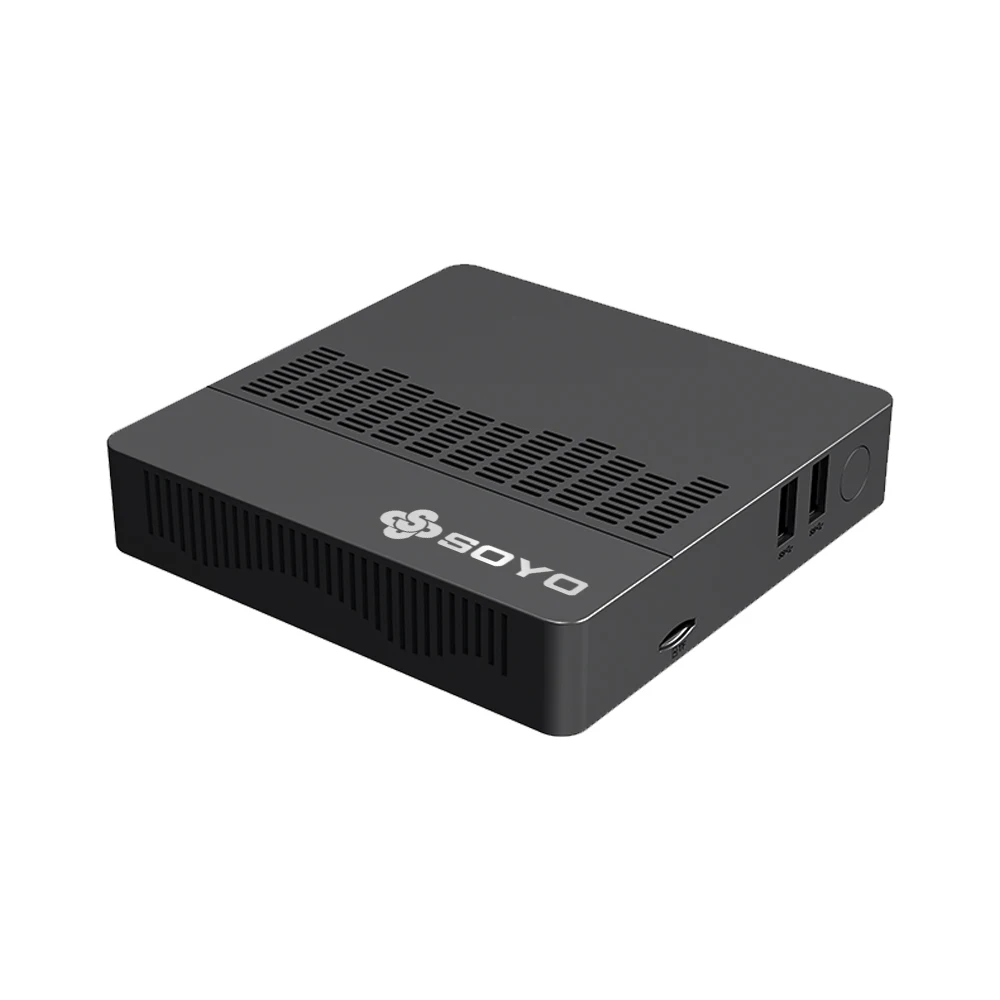 Mini PC SOYO M2: Poderoso 6 GB de RAM, 64 GB EMMC, Intel N4000, Windows 11 Pro - Compacto e Ideal para Casa, Negócios e Jogos