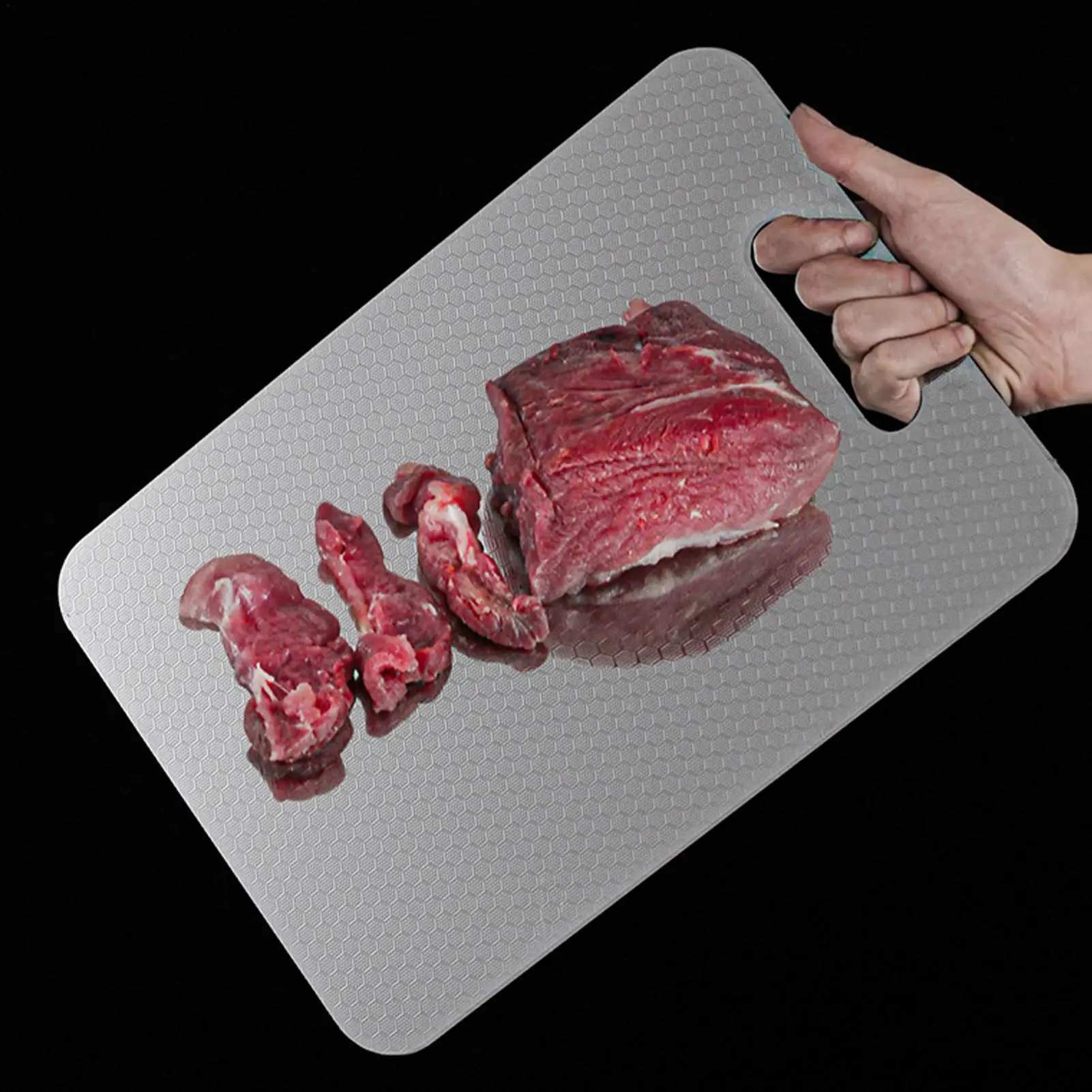 

Steel Chopping Board Dishwasher Safe Mat Steel Chopping Boards For Kitchen For Meat Veggies Food Pastry Cooking Camping