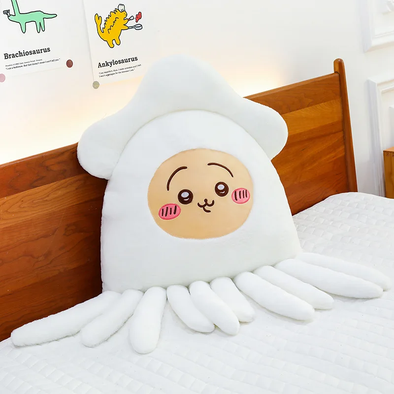 New Chiikawa Cute Hug Pillow Velvet Cushion Velvet Toy Doll Girl Boy Student Anime Figure Kawaii Cartoon Soft Pp Cotton